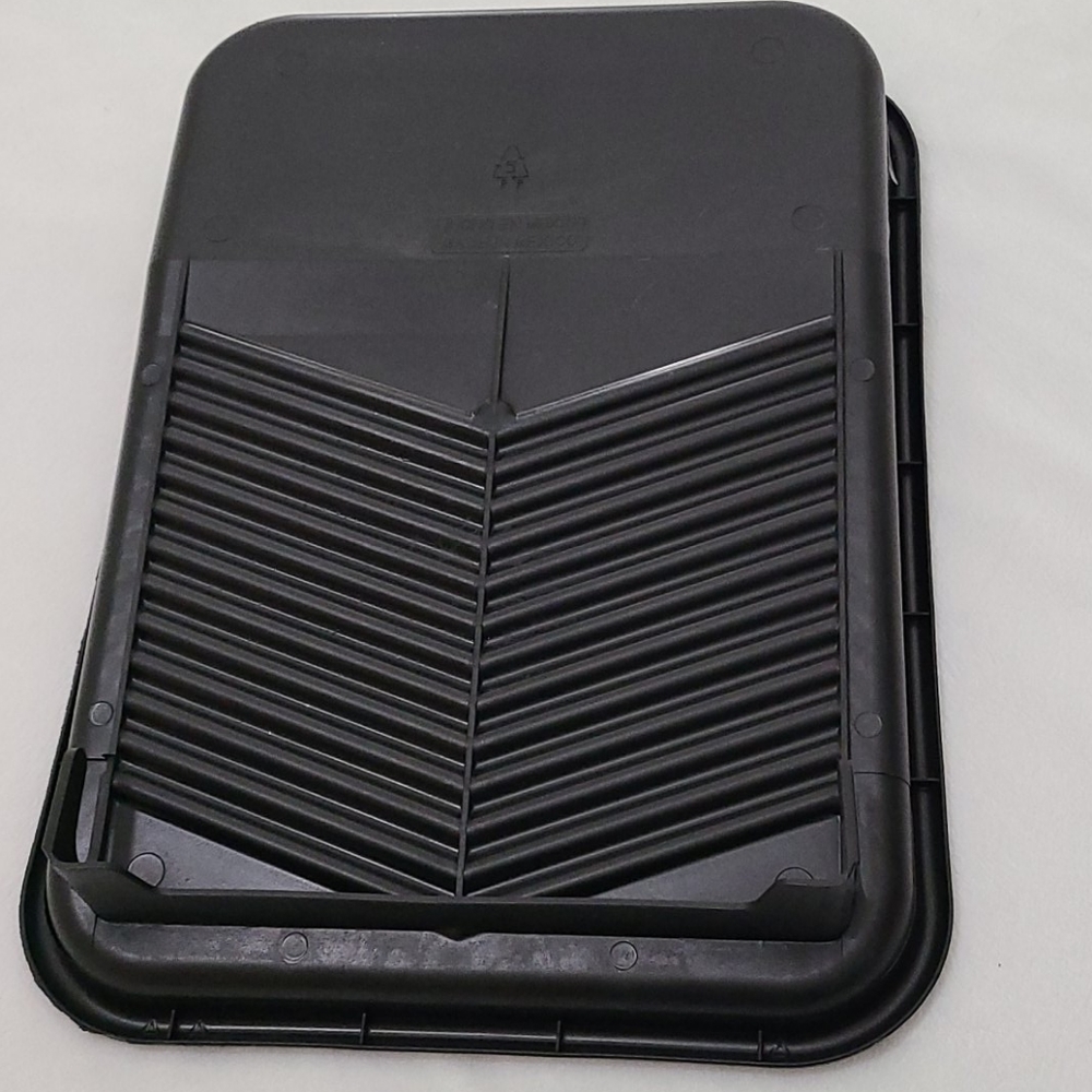 Black Hard Plastic Paint Tray - Picture 4 of 4